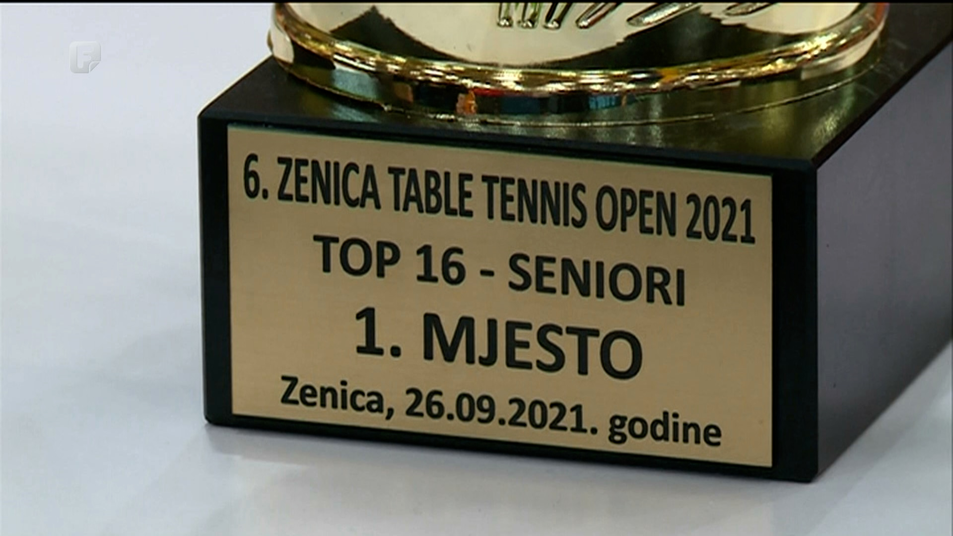 Edin Konjić pobjednik seniorskog turnira u stonom tenisu 'Zenica Open 2021'